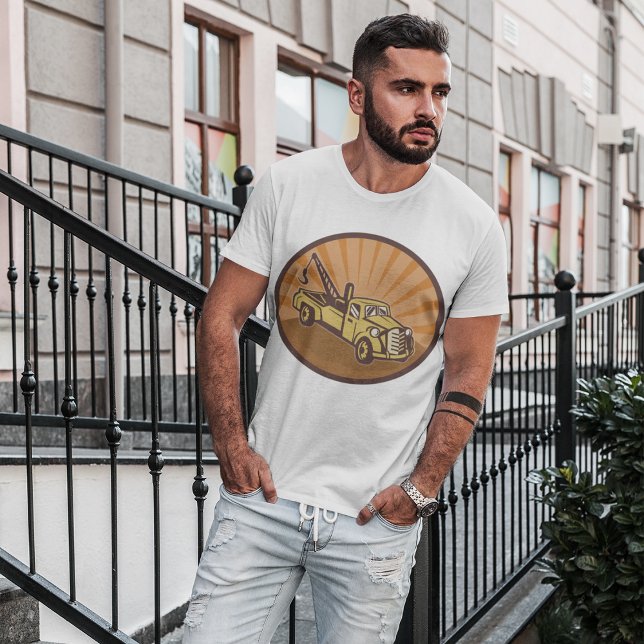 Tow Truck Mens T - Shirt (Von Creator hochgeladen)