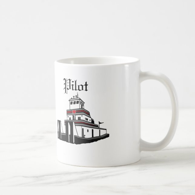 Towboat-Pilot Kaffeetasse (Rechts)