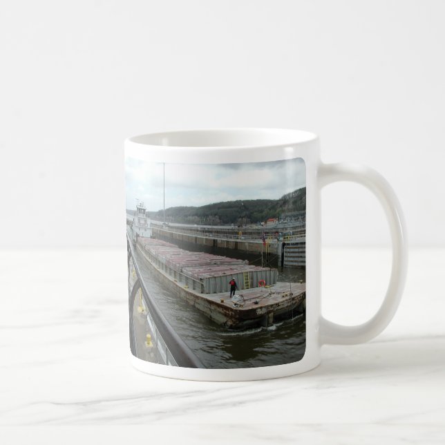 Towboats auf dem Mississippi Kaffeetasse (Rechts)