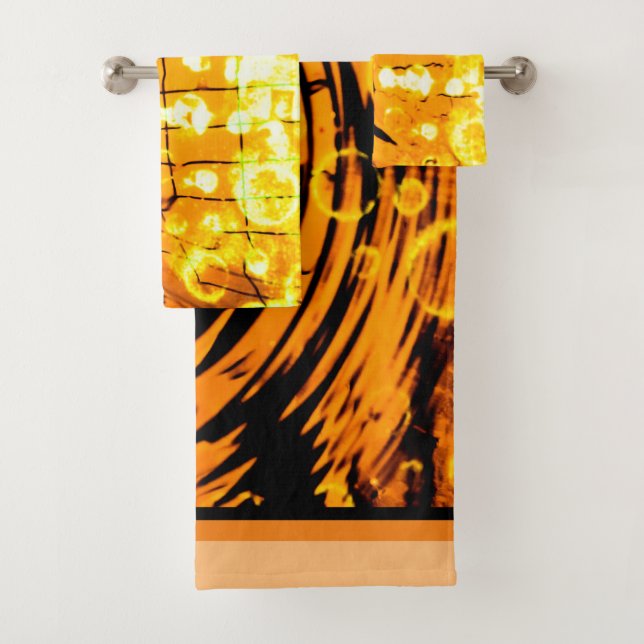 TOWEL SET, warme Farbtöne Badhandtuch Set (Insitu)