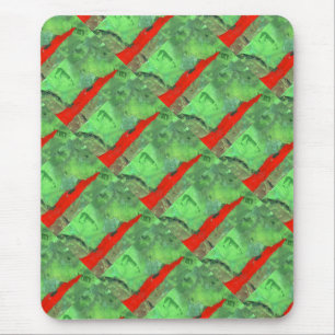 "Tower #1" Mousepad "Tiled Image Abstract Design"