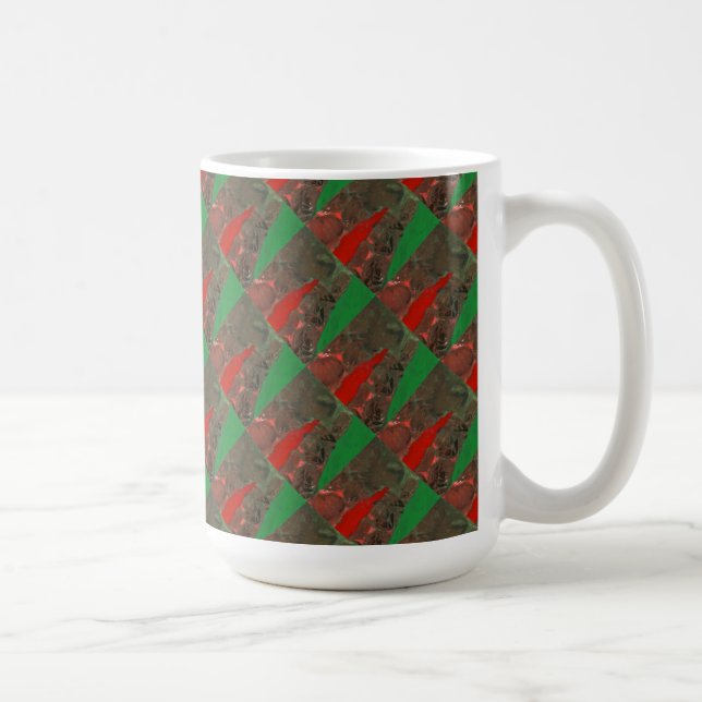 "Tower #2 Tiled" Abstrakte Design-Tasse Kaffeetasse (Rechts)