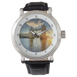 Tower Bridge bei Sunset Armbanduhr