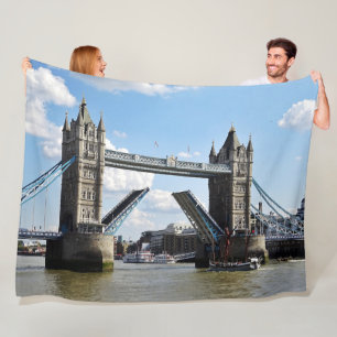 TOWER BRIDGE FLEECEDECKE