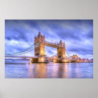 Tower Bridge grenzenlos Poster