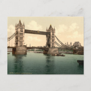 Tower Bridge II, London, England Postkarte