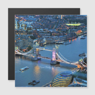Tower Bridge in London Magnetkarte