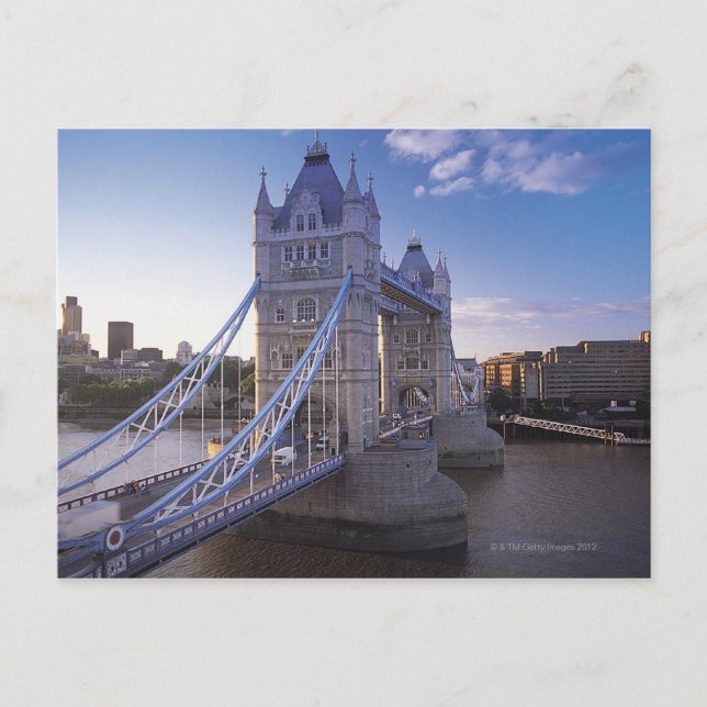 Tower Bridge in London Postkarte (Vorderseite)