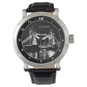 Tower Bridge & London bei Night England /British B Armbanduhr