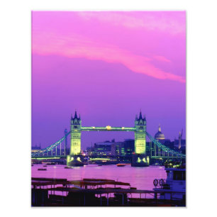 Tower Bridge, London, England Fotodruck