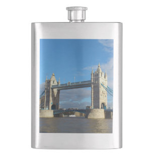 Tower Bridge London. Flachmann