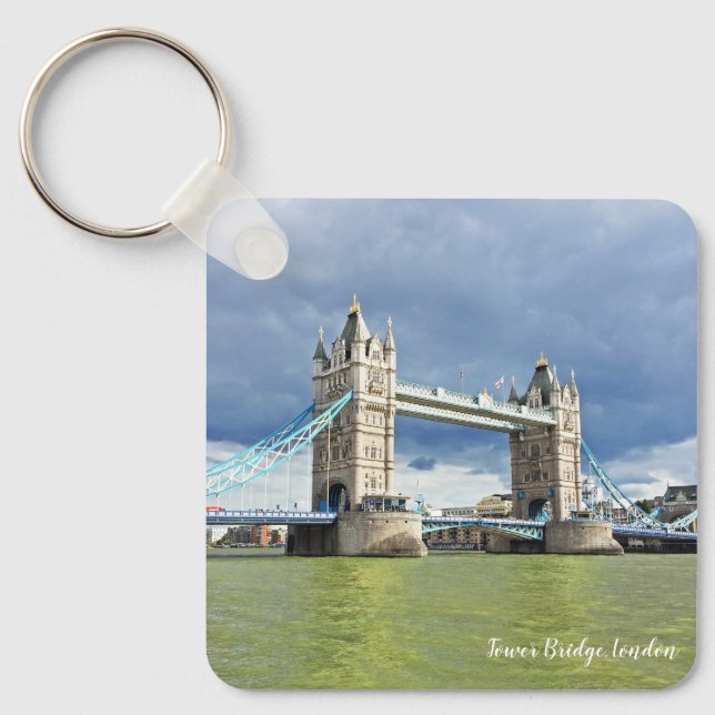 Tower Bridge, London Landschaftsfotografie Schlüsselanhänger (Vorderseite)