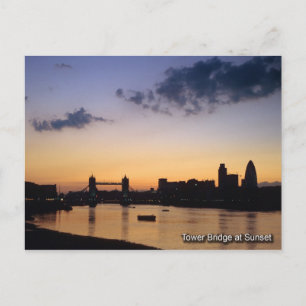 Tower Bridge London Postkarte