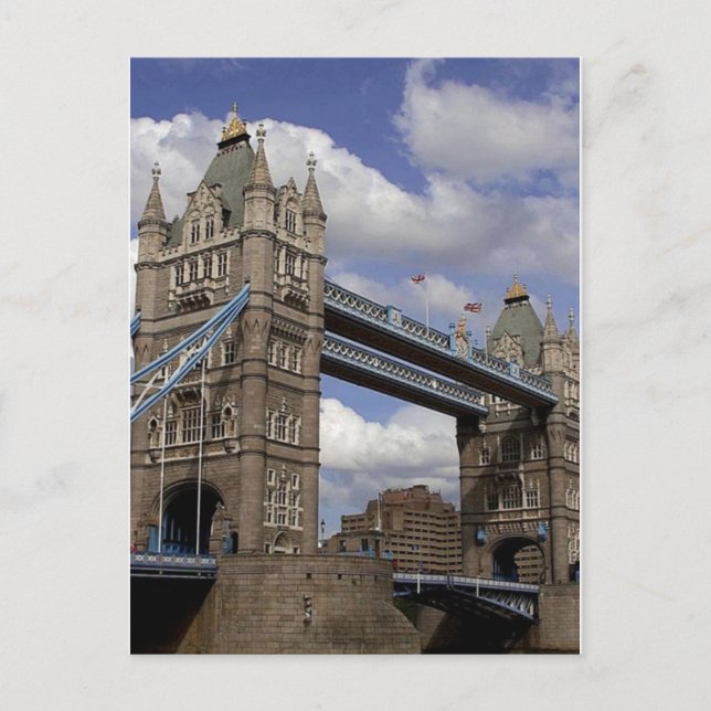 Tower Bridge, London Postkarte (Vorderseite)