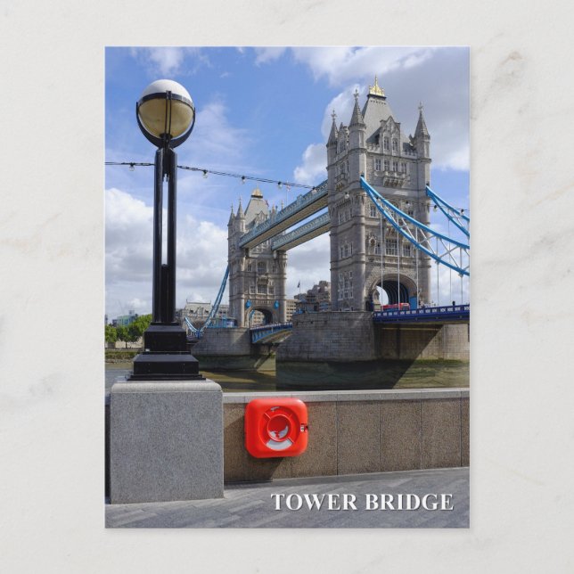 Tower Bridge London UK Carte postale (Devant)