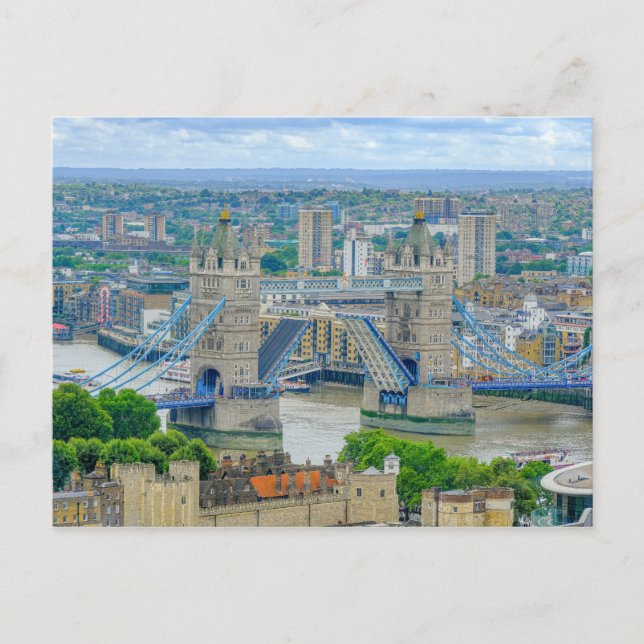 Tower Bridge London UK Carte postale (Devant)