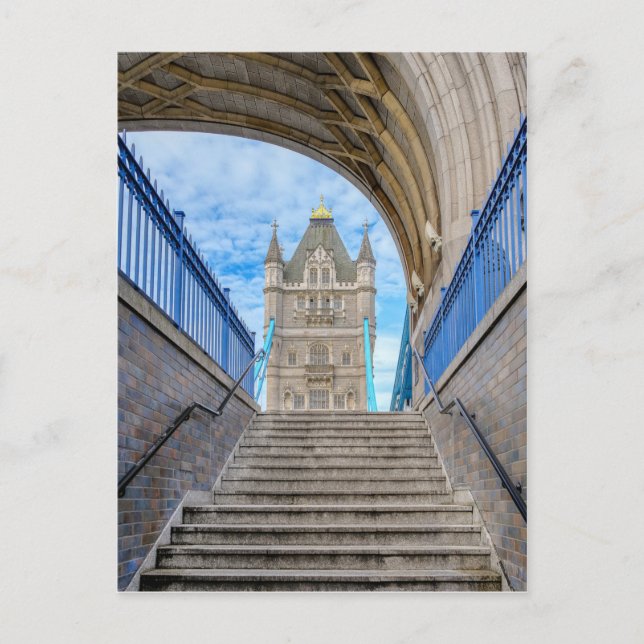 Tower Bridge, London, UK Postkarte (Vorderseite)