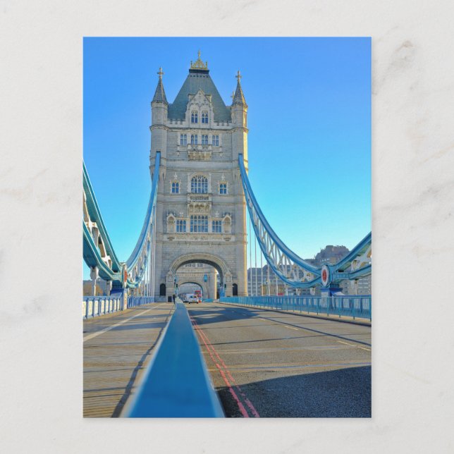 Tower Bridge, Londres UK Carte postale (Devant)