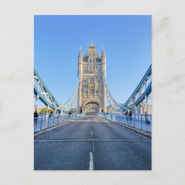 Tower Bridge, Londres UK Carte postale (Devant)