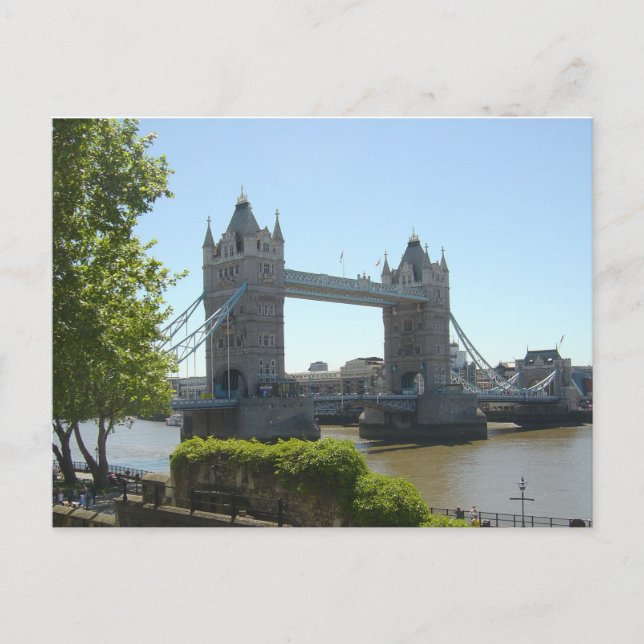 Tower Bridge Postkarte (Vorderseite)