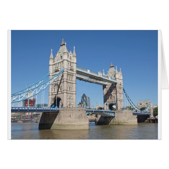 Tower Bridge Themse London (Vorderseite (Horizontal))