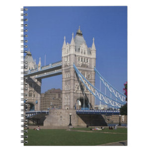 Tower Bridge, Themse, London, England Notizblock