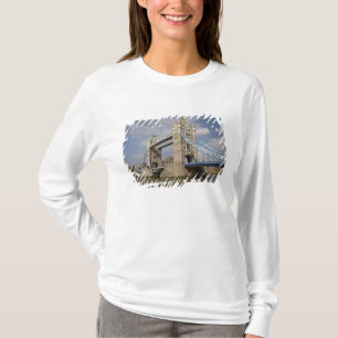 Tower Bridge und Themse, London, T-Shirt