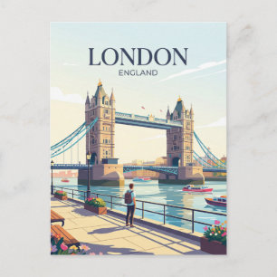 Tower Bridge Vereinigtes Königreich Postkarte