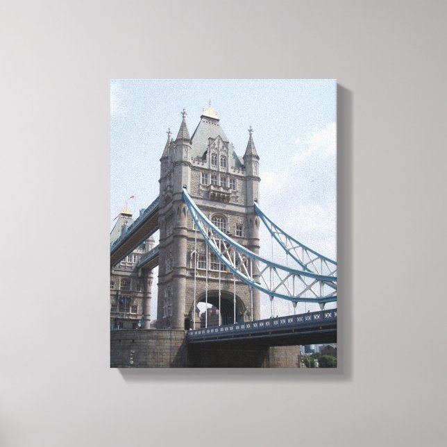 Tower Bridge Wrapped Canvas Leinwanddruck (Vorderseite)