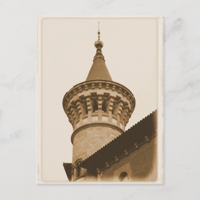 Tower in Barcelona, Spanien Postcard Postkarte (Vorderseite)