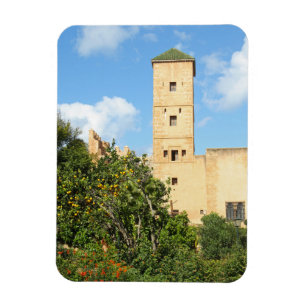 Tower in Rabat, Marokko Magnet