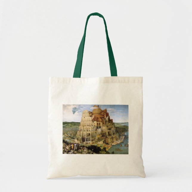 Tower of Babel - Peter Bruegel Tragetasche (Vorne)