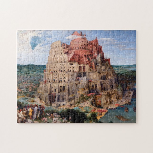 Tower of Babel, Pieter Bruegel the Elder, 1563 (Horizontal)
