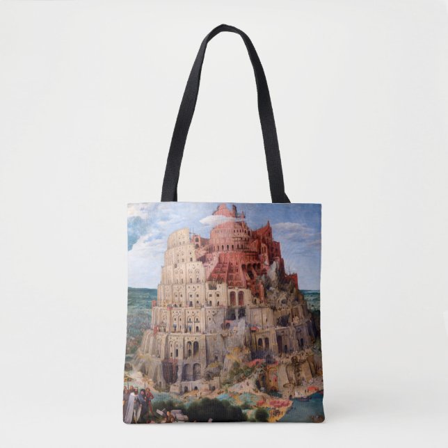 Tower of Babel, Pieter Bruegel the Elder, 1563 Tasche (Vorderseite)