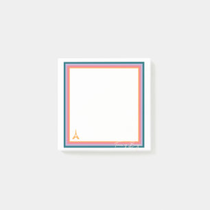 Tower of Bougie Post-It® Notes, 3" x 3" Post-it Klebezettel