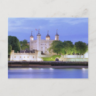 Tower of London and River Thames Postkarte