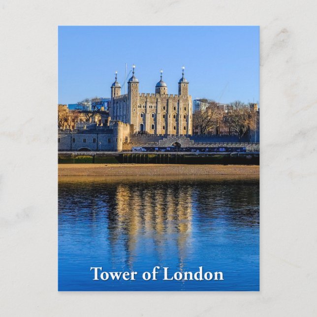 Tower of London, England Postkarte (Vorderseite)