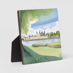 Tower of London   UK Aquarell-Landschaft Fotoplatte