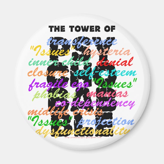 Tower of Psychobble Magnet (Vorne)