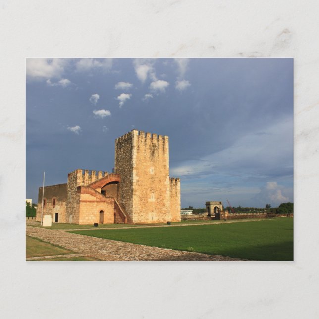 Tower Ozama Santo Domingo Dominikanische Republik  Postkarte (Vorderseite)