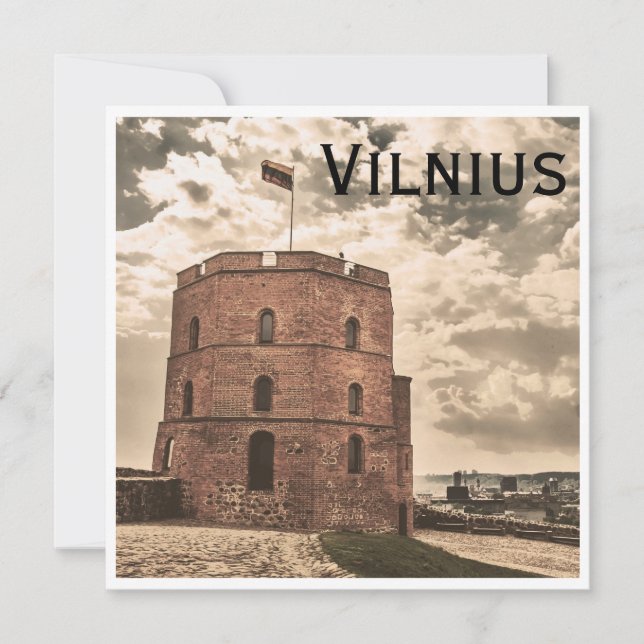 Tower von Gediminas Vilnius (Vorderseite)