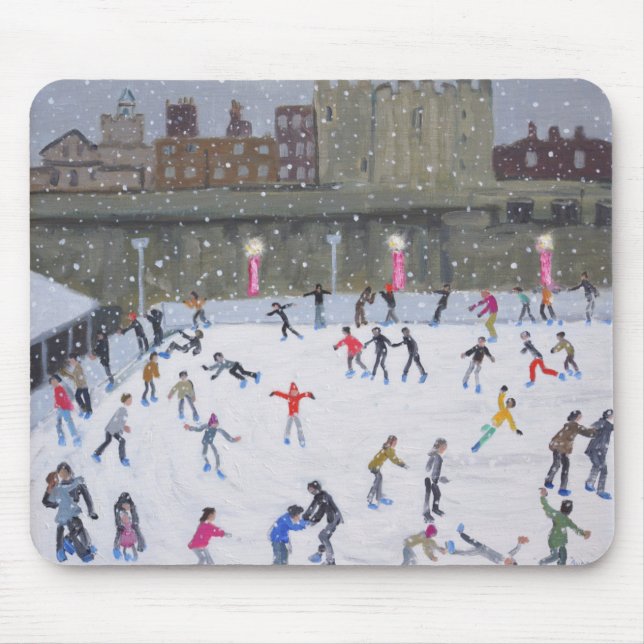 Tower von London Eisbahn 2015 Mousepad (Vorne)