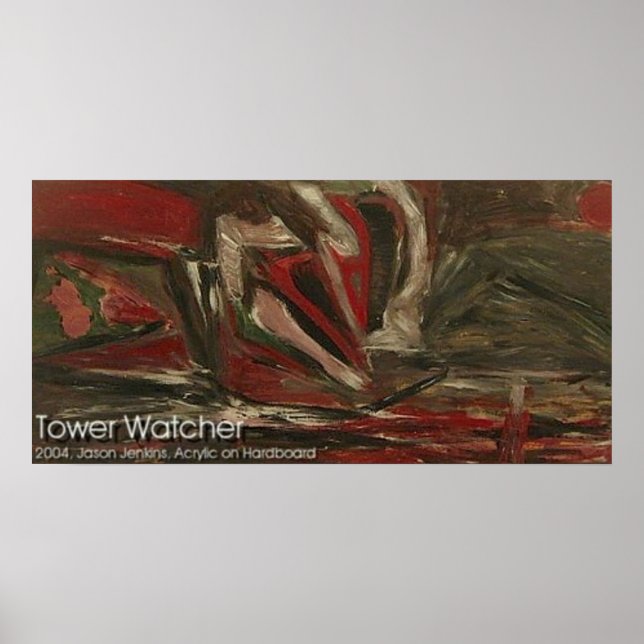 TOWER WATCHER POSTER (Vorne)