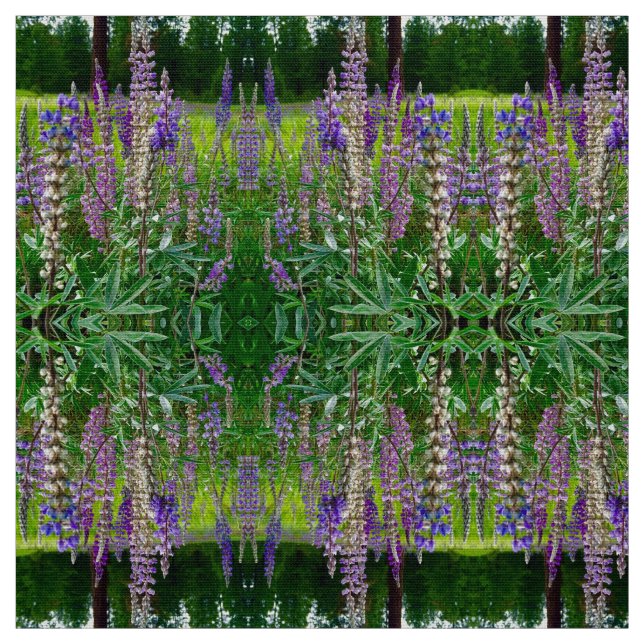Towering Lupines Stoff (Muster)