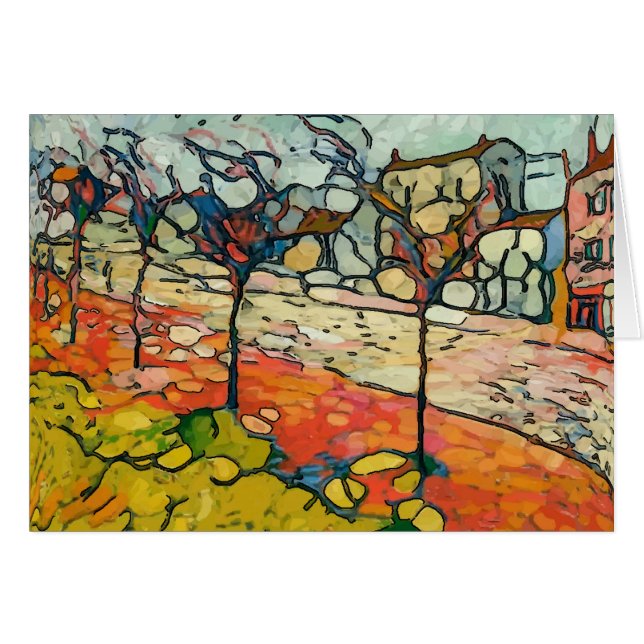 Town Street, Matisse Style (Vorderseite (Horizontal))