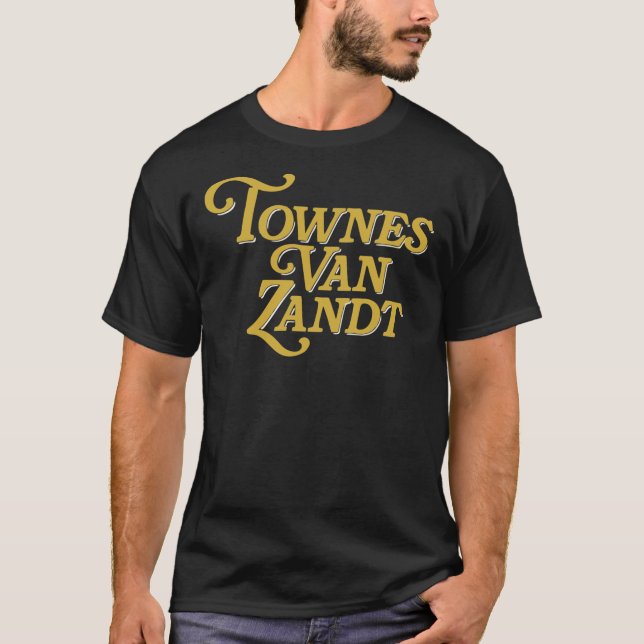 Townes Van Zandt Wesentliche  T-Shirt (Vorderseite)