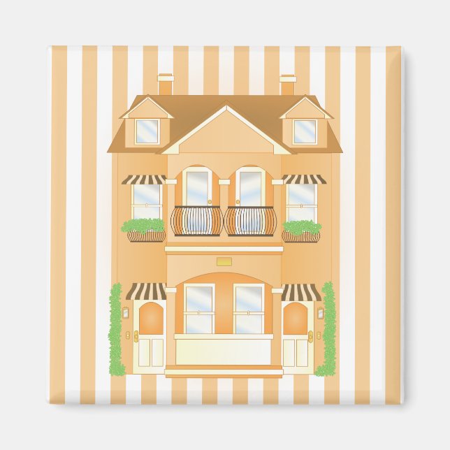 Townhouse Magnet (Vorne)