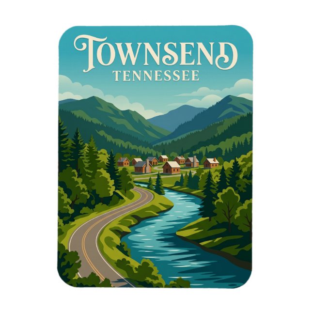 Townsend USA wird zu Magnet (Vertikal)