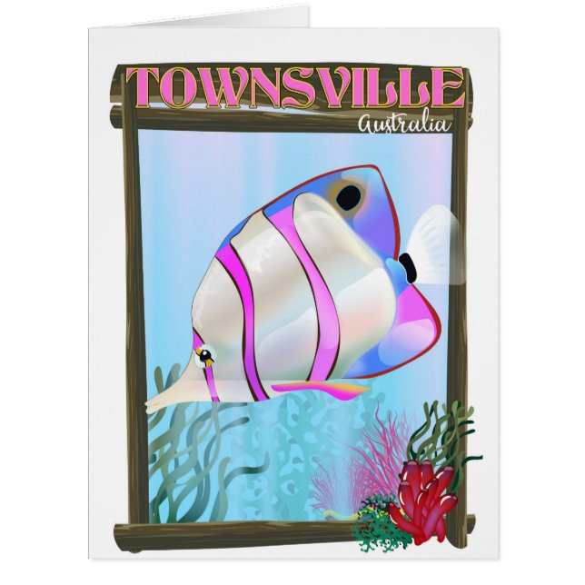 Townsville Australie Affiche de voyage pour les po (Devant)