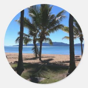 Townsville zur magnetischen Insel, Australien Runder Aufkleber